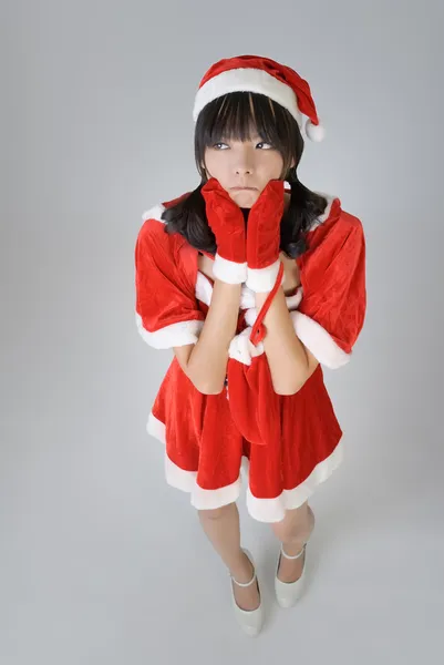 Leuke kerst meisje — Stockfoto