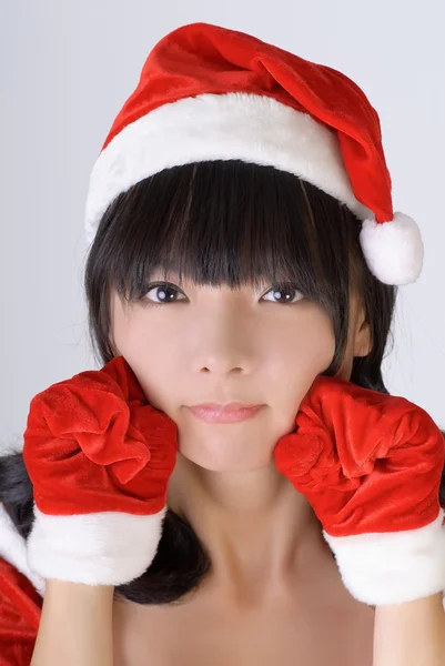 Dulce chica de Navidad —  Fotos de Stock
