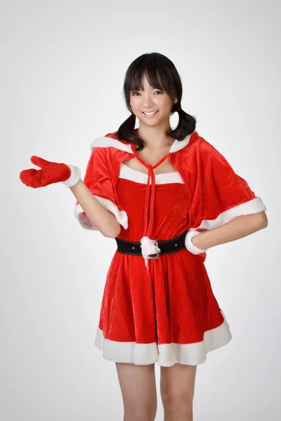 Happy Christmas gir — Stock Photo, Image