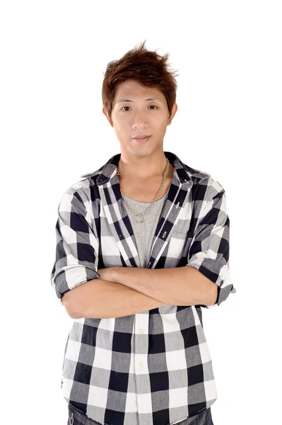 Young handsome Asian man — Stock Photo, Image