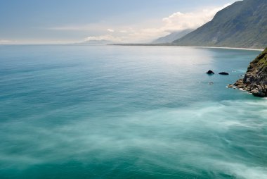 cliff, deniz manzarası