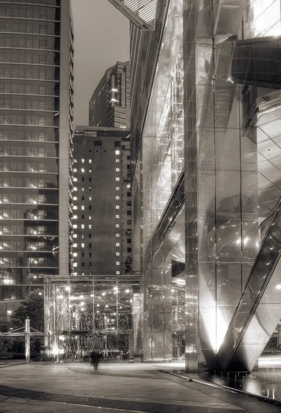 Moderne Stadtnacht — Stockfoto