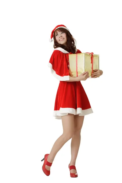 Happy Christmas girl — Stock Photo, Image