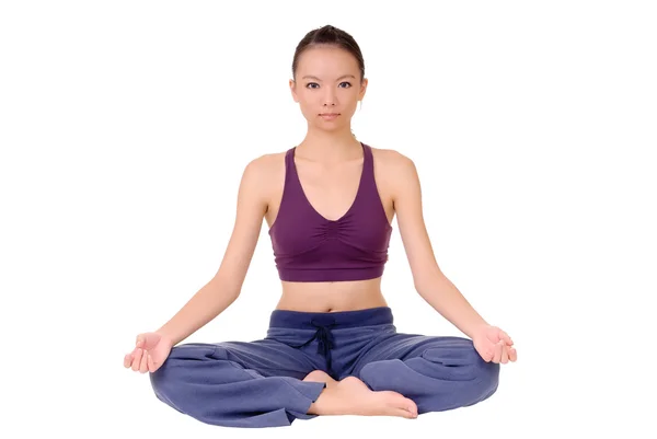 Lotus yoga Royalty Free Stock Images
