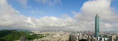 Taipei şehir manzarası
