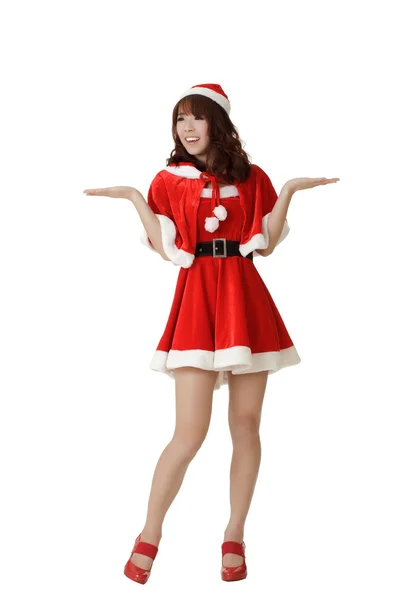 Attractive Christmas girl — Stock Photo, Image