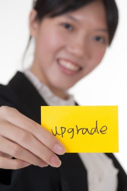 Upgrade sign clipart
