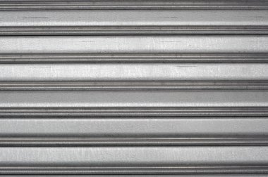 Background of metal wall in silver color. clipart