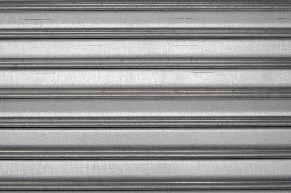 Background of metal wall in silver color.