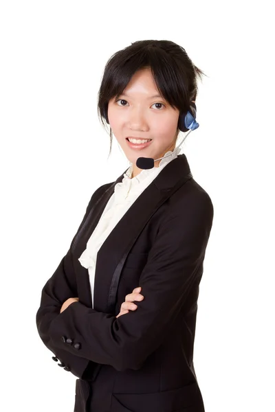 Kinesiska sekreterare kvinna — Stockfoto