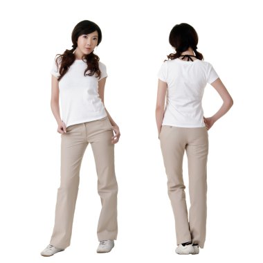 Blank white shirt clipart