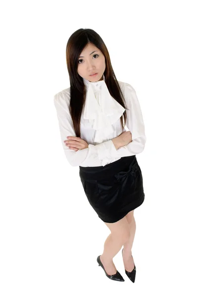 有信心的亚洲业务的女人 — 图库照片
