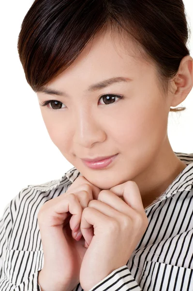 Привлекательная красивая азиатская женщина — стоковое фото