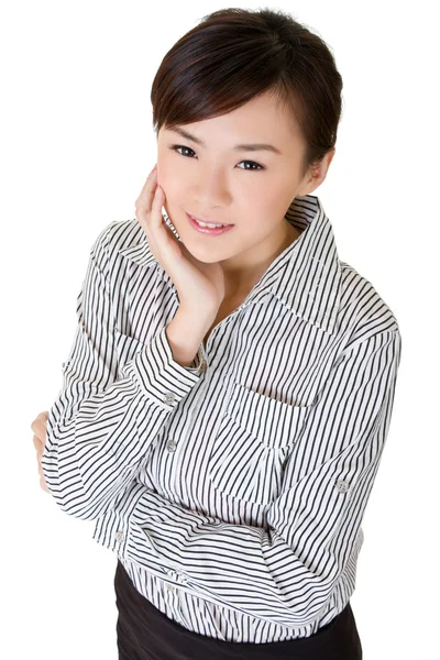 Beautiful Asian office lady — Stock Photo, Image