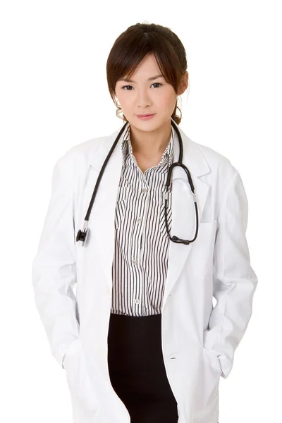 전문 아시아 의사 여자 — 스톡 사진