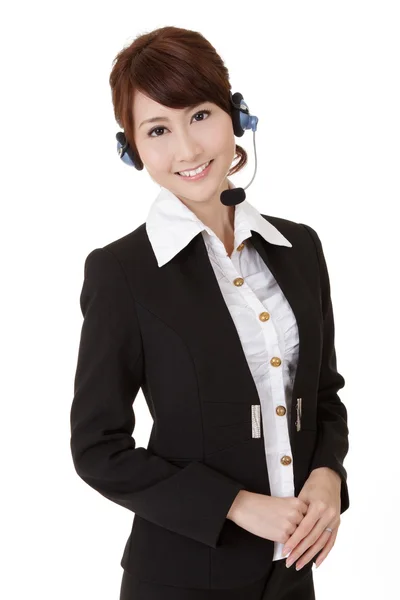 Asiática secretária mulher — Fotografia de Stock