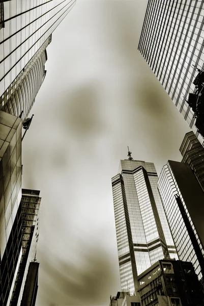 Dramatic cityscape — Stock Photo, Image