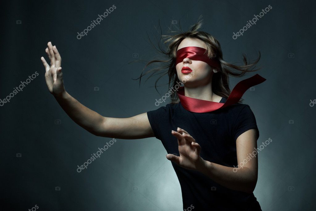 196 Blindfolded Women Stock Photos - Free & Royalty-Free Stock