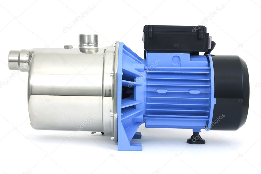 Pump with an electric motor