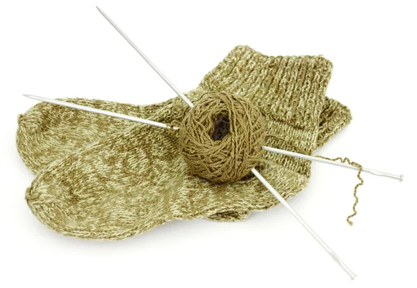 Meias feitas de lã — Fotografia de Stock