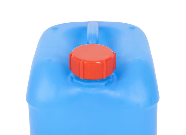 Blue canister — Stock Photo, Image