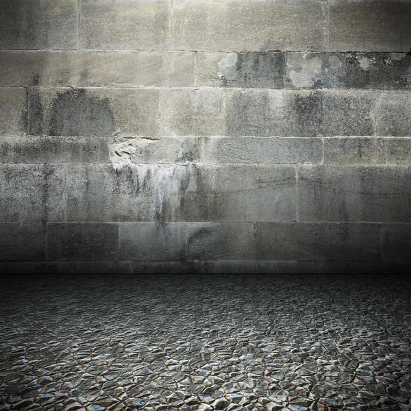 Parede de pedra — Fotografia de Stock