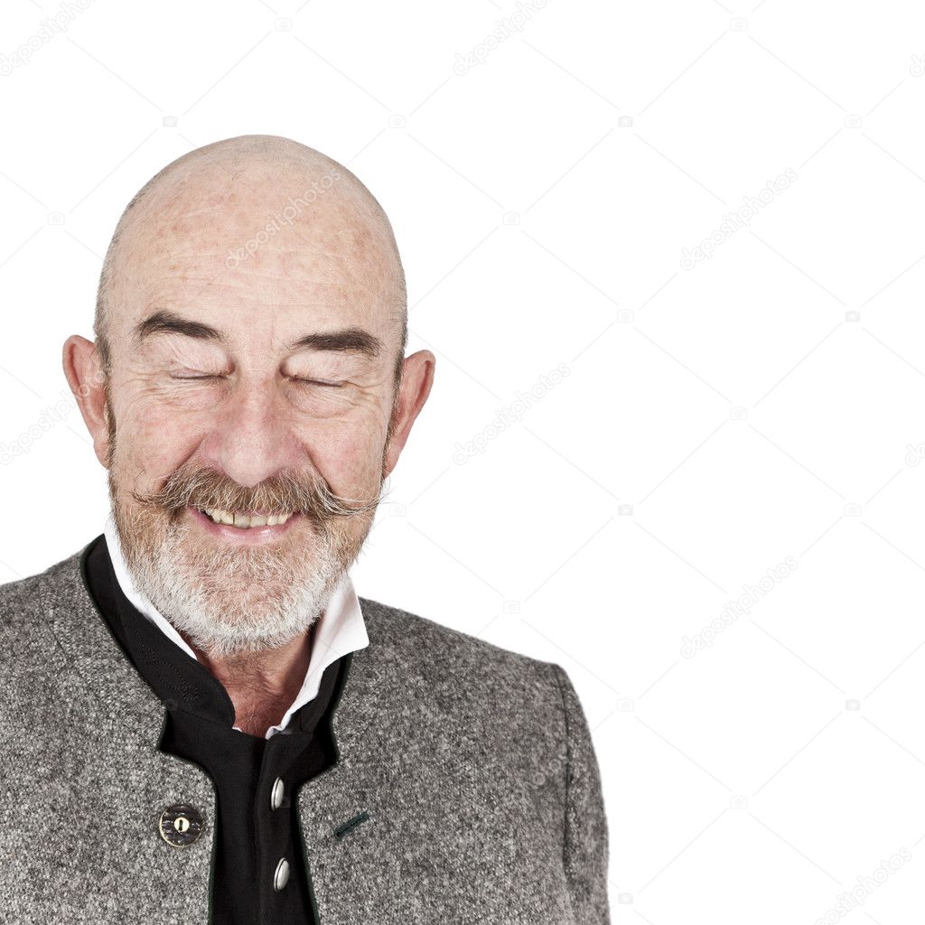 An old man with a grey beard