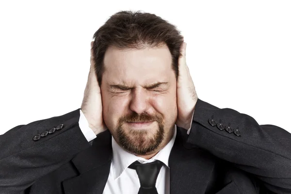 Stressed young man — Stock Photo, Image