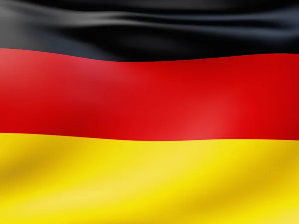 Flaga niemiecka Zdjęcie Stockowe