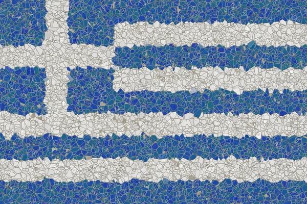 Griechenland Mosaik — Stockfoto
