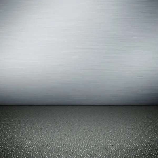 Сталеві підлоги — стокове фото
