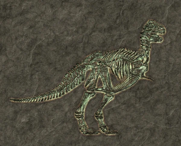 Esqueleto de T-rex — Fotografia de Stock