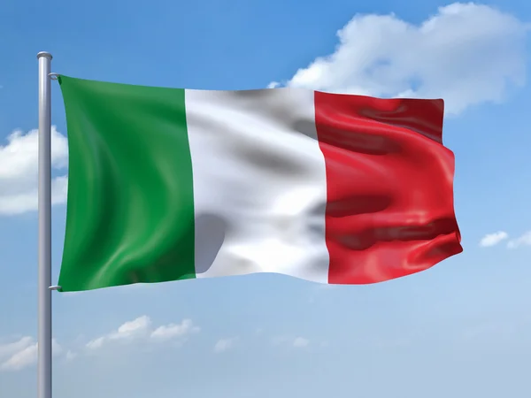 Italia bandiera — Foto Stock