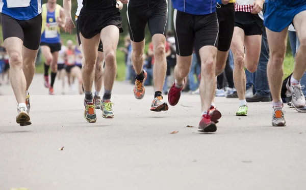 Maratoneti — Foto Stock