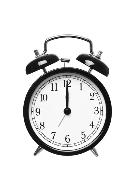 Reloj despertador muestra las 12: 00 — Foto de Stock