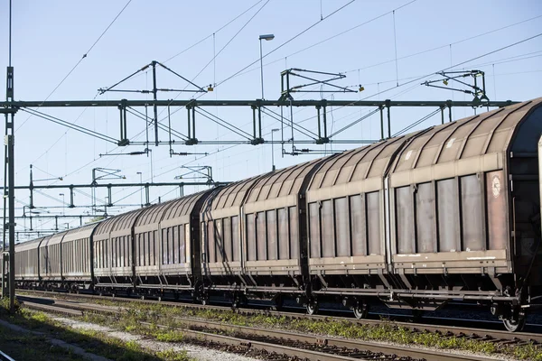 Transporter tåg — Stockfoto