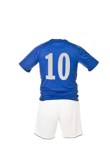 Camisa de fútbol con número 10 — Foto de Stock
