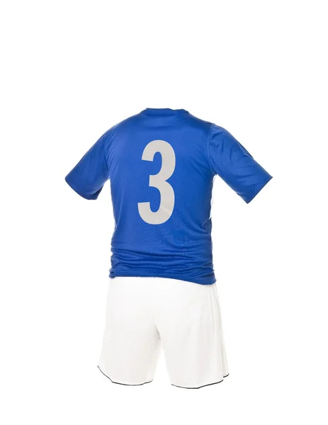 番号 3 のサッカー シャツ — ストック写真