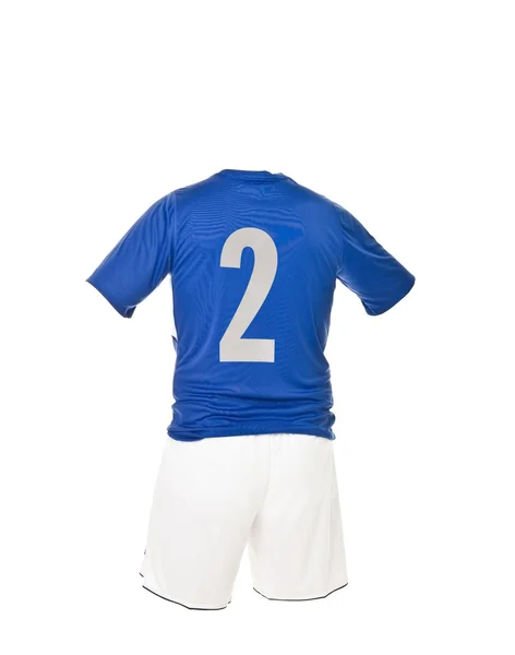 Chemise de football avec numéro 2 — Photo