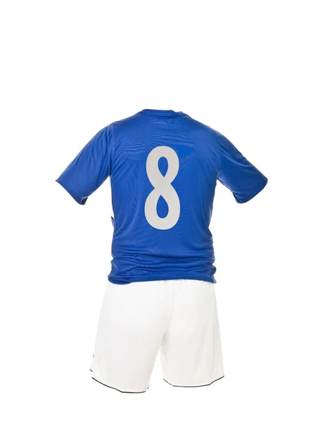 Camisa de futebol com número 8 — Fotografia de Stock