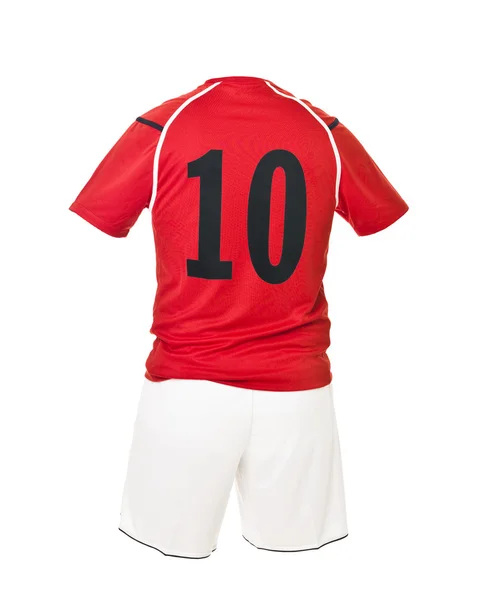 Fußballtrikot mit der Nummer 10 — Stockfoto