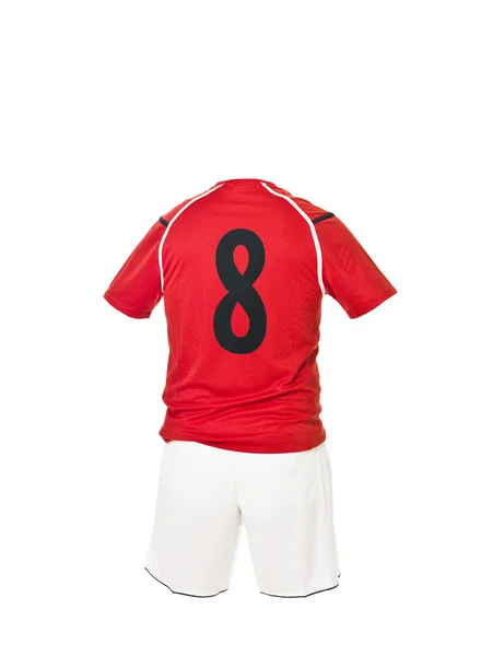 Voetbalshirt met nummer 8 — Stockfoto