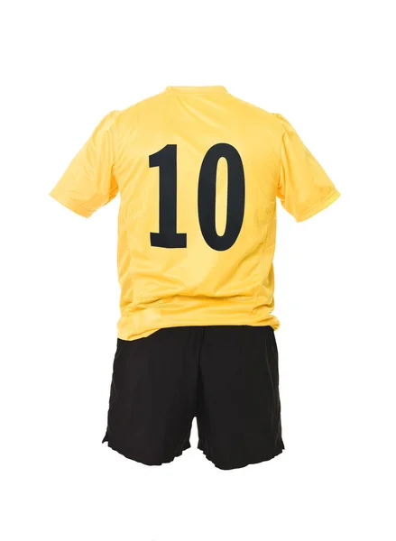 번호 10와 축구 셔츠 — 스톡 사진