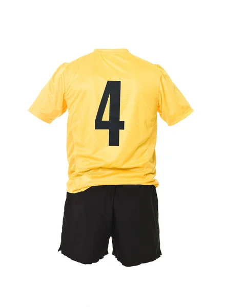 Fußballtrikot mit der Nummer 4 — Stockfoto