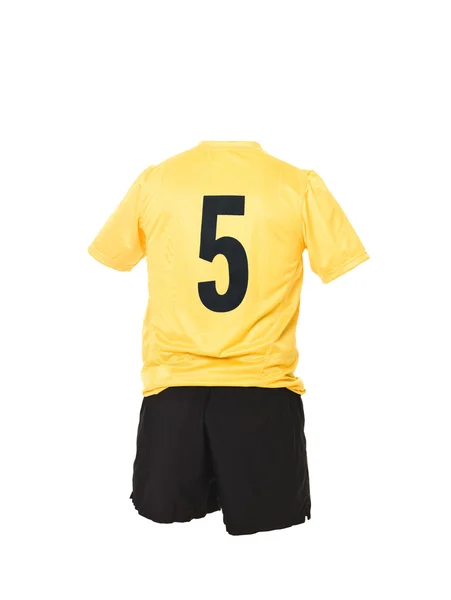 Chemise de football avec numéro 5 — Photo