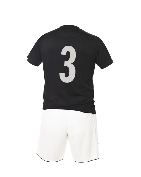 Camisa de futebol com número 3 — Fotografia de Stock