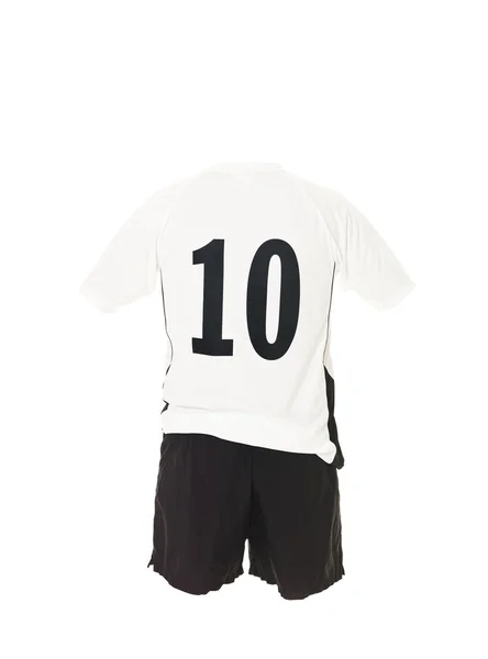 Camisa de futebol com número 10 — Fotografia de Stock