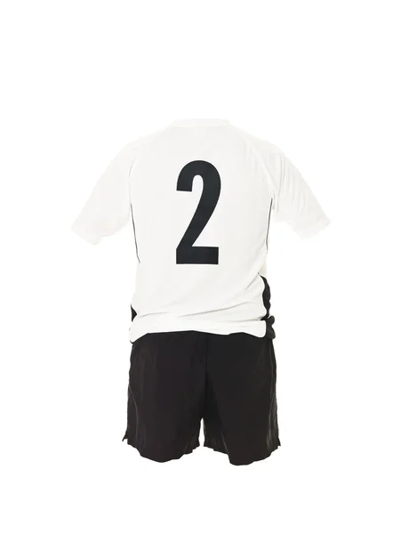 숫자 2와 축구 셔츠 — 스톡 사진
