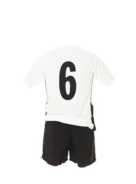 Camicia calcio con il numero 6 — Foto Stock