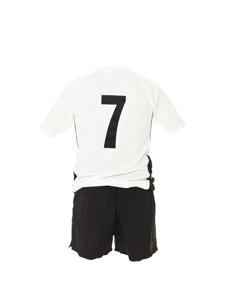 足球球衣号码 7 — 图库照片